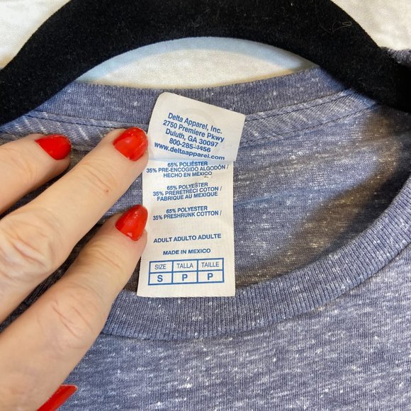 PIKES PEAK TShirt Small Souvenir Shirt Gray Graphic T Delta Ringspun Colorado - Picture 4 of 6